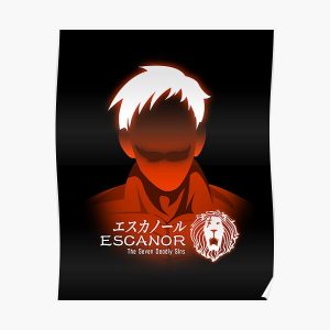 The seven deadly sins escanor Poster RB1606 product Offical The Seven Deadly Sins Merch