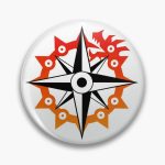 Meliodas tattoo Dragon of wrath  Pin RB1606 product Offical The Seven Deadly Sins Merch