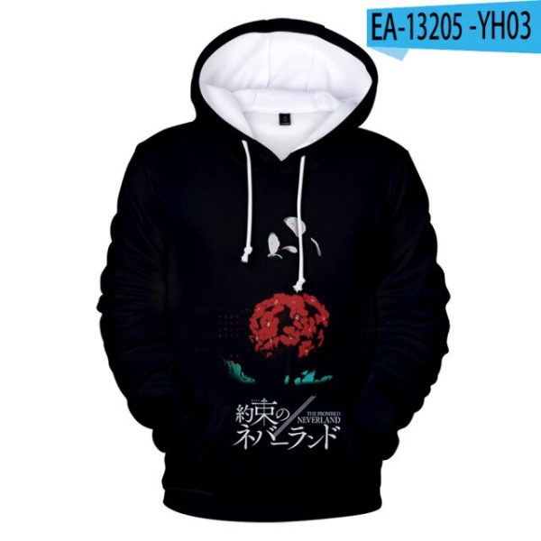 Anime The Promised Neverland Hoodie Emma Norman Ray Printed Hoodies Boys girls Sweatshirt Anime Clothes Pullover 6.jpg 640x640 6 - The Seven Deadly Sins Store